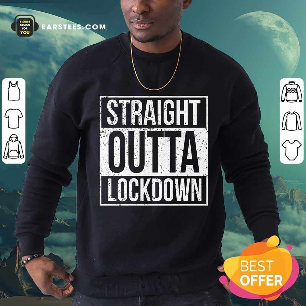 Awesome Straight Outta Lockdown Shirt - Image 3