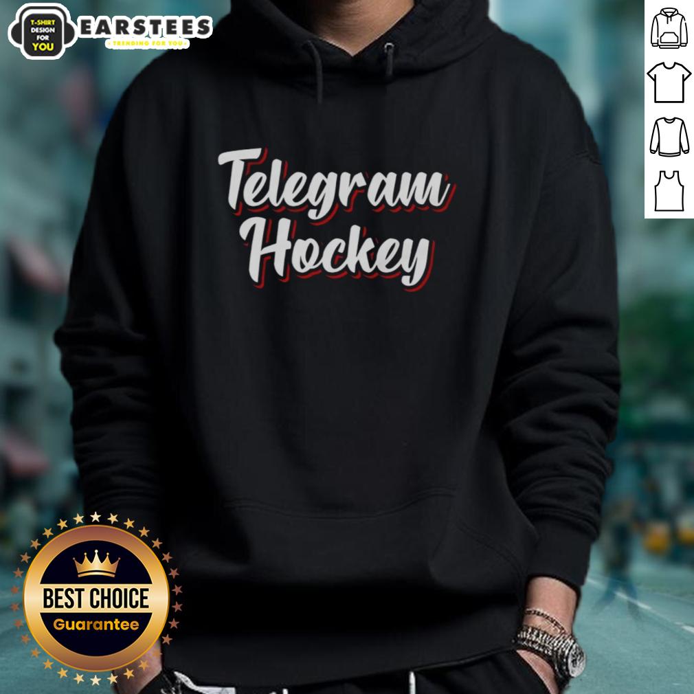 Awesome Telegram Hockey New Jersey Devils T-Shirt - Image 2