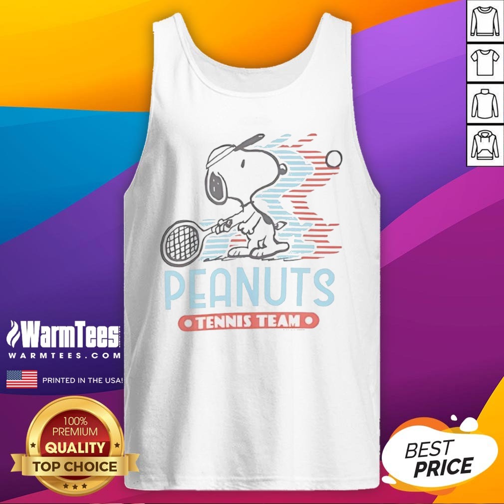 Snoopy Peanuts Tennis Team Shirt - Image 5