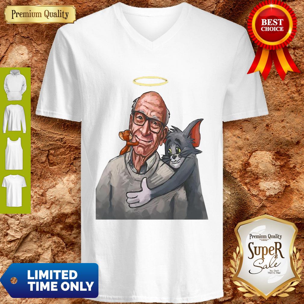 Top Rip Gene Deitch Tom And Jerry 1924 2020 Shirt - Image 5