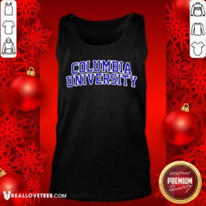 Alternative view of Official Columbia University Blue Text Shirt
