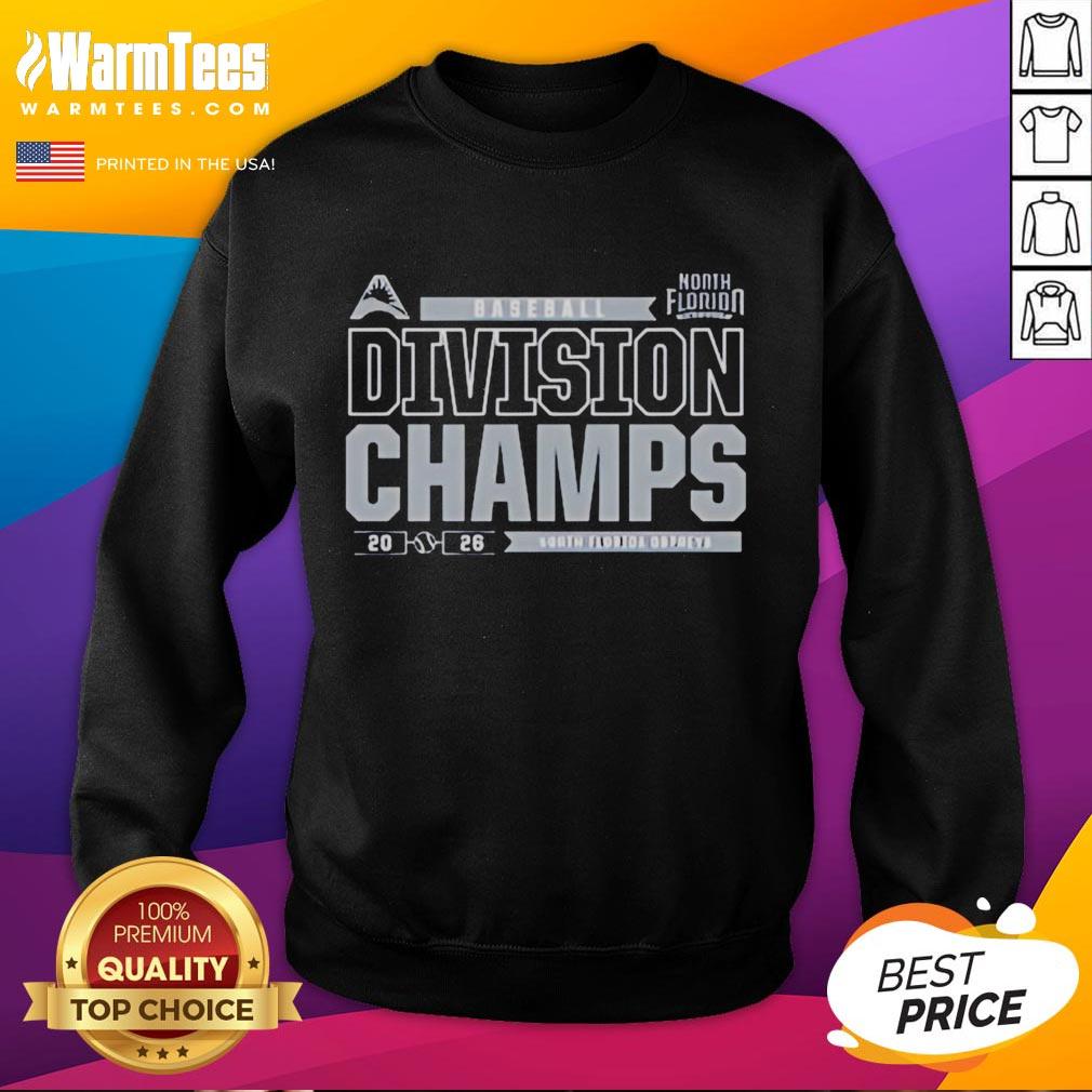 Hot North Florida Ospreys NCAA 2026 Asun Conference Baseball Regular Season Champions Locker Room T-Shirt - Image 5