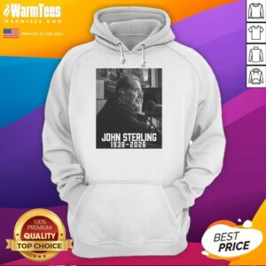 Alternative view of Top John Sterling Rest In Peace 1938–2026 T-Shirt