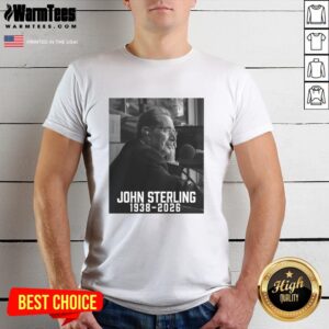 Top John Sterling Rest In Peace 1938–2026 T-Shirt