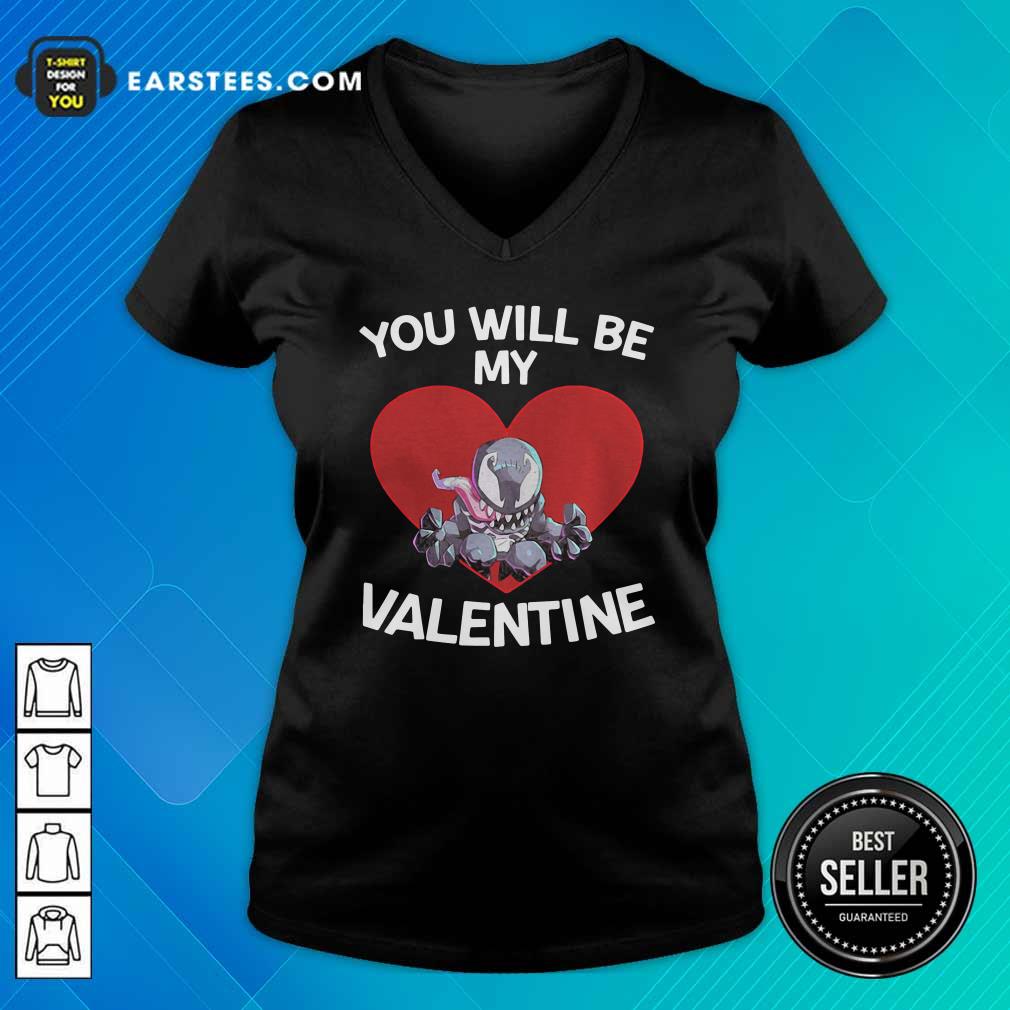 Happy Venom You Will Be My Valentine Shirt - Image 3
