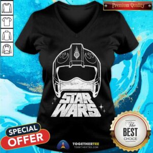 Alternative view of Star Wars The Force Awakens X-wing Fighter Helmet T-shirt