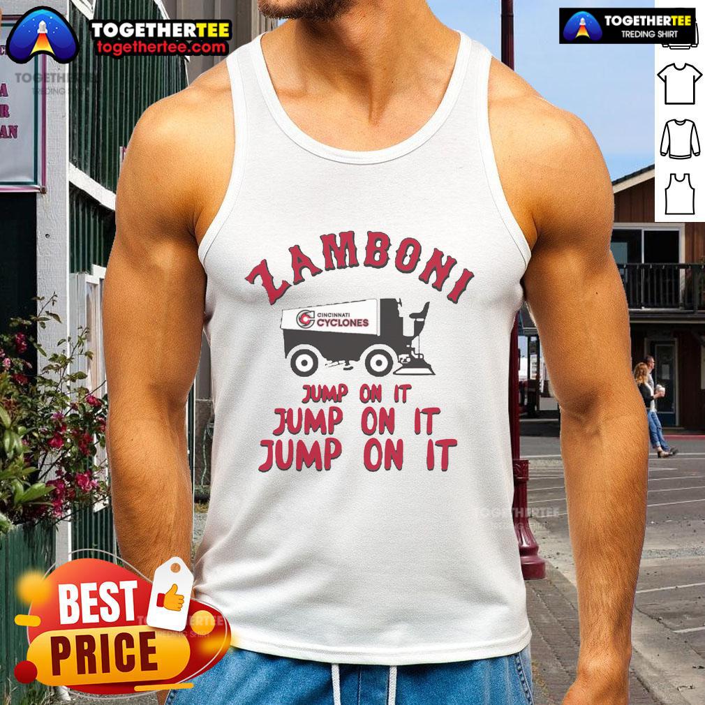 Top Cincinnati Cyclones Zamboni T-Shirt - Image 4