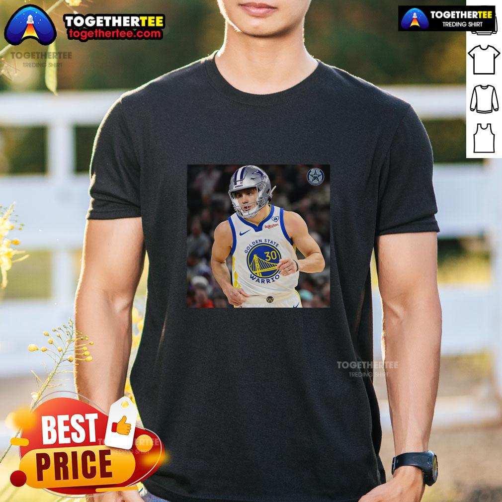 Good Brandon Aubrey Dallas Cowboys Football X Basketball T-Shirt