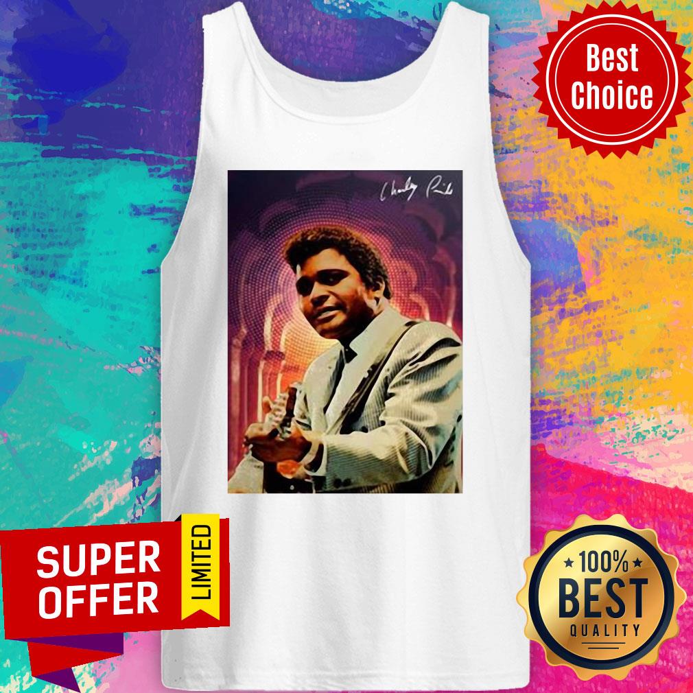 Nice 1Charley Pride signature Shirt - Image 4