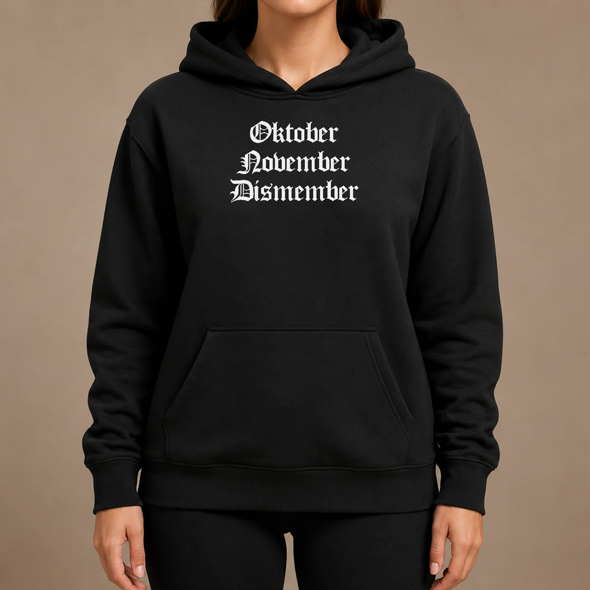 Nice Oktober November Dismember Gothic Dark Shirt - Image 5