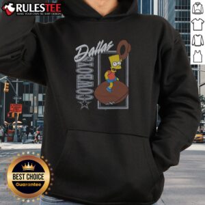 Alternative view of Awesome The Simpsons Bart X Dallas Cowboys T-Shirt