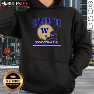 Alternative view of Awesome Washington Huskies Football Vintage Helmet T-Shirt