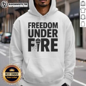 Alternative view of Good Freedom Under Fire Charlie Kirk T-Shirt