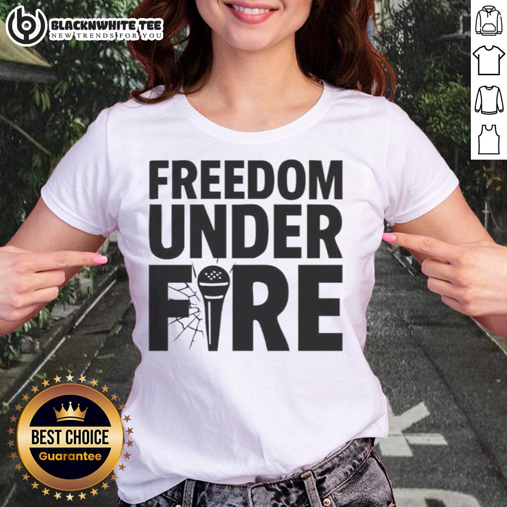 Good Freedom Under Fire Charlie Kirk T-Shirt - Image 3
