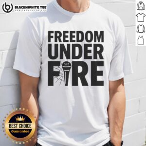 Good Freedom Under Fire Charlie Kirk T-Shirt