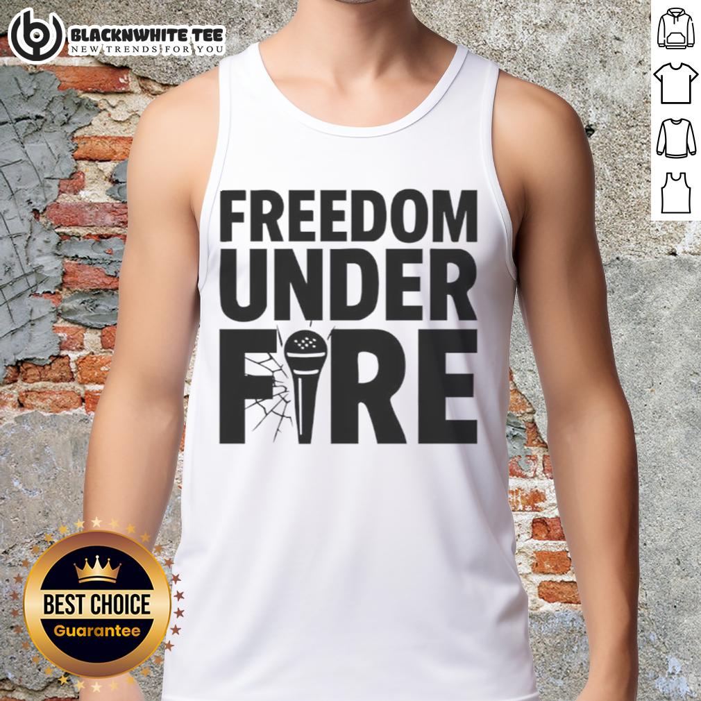 Good Freedom Under Fire Charlie Kirk T-Shirt - Image 4
