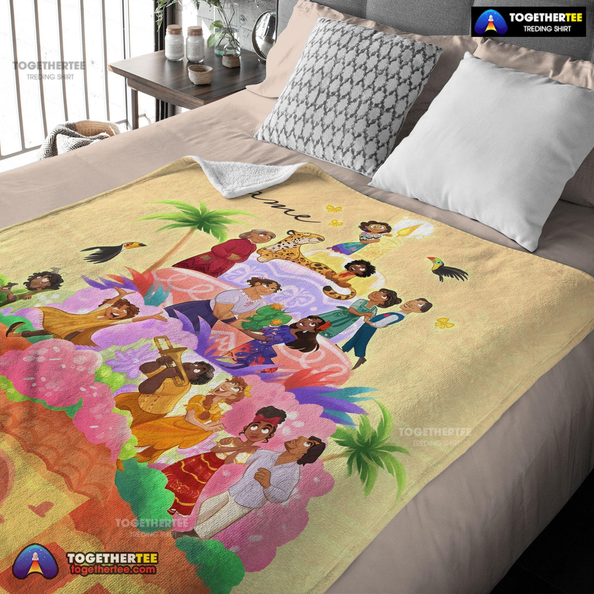 Official Disney Cartoon Encanto Movie Blanket Customize Blanket - Image 3
