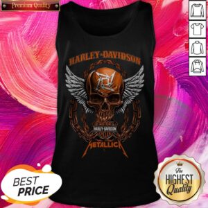 Alternative view of Skull Motor Harley Davidson Metallica Halloween Shirt