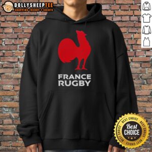 Alternative view of Hot France Rugby Nations Champions T-Shirt