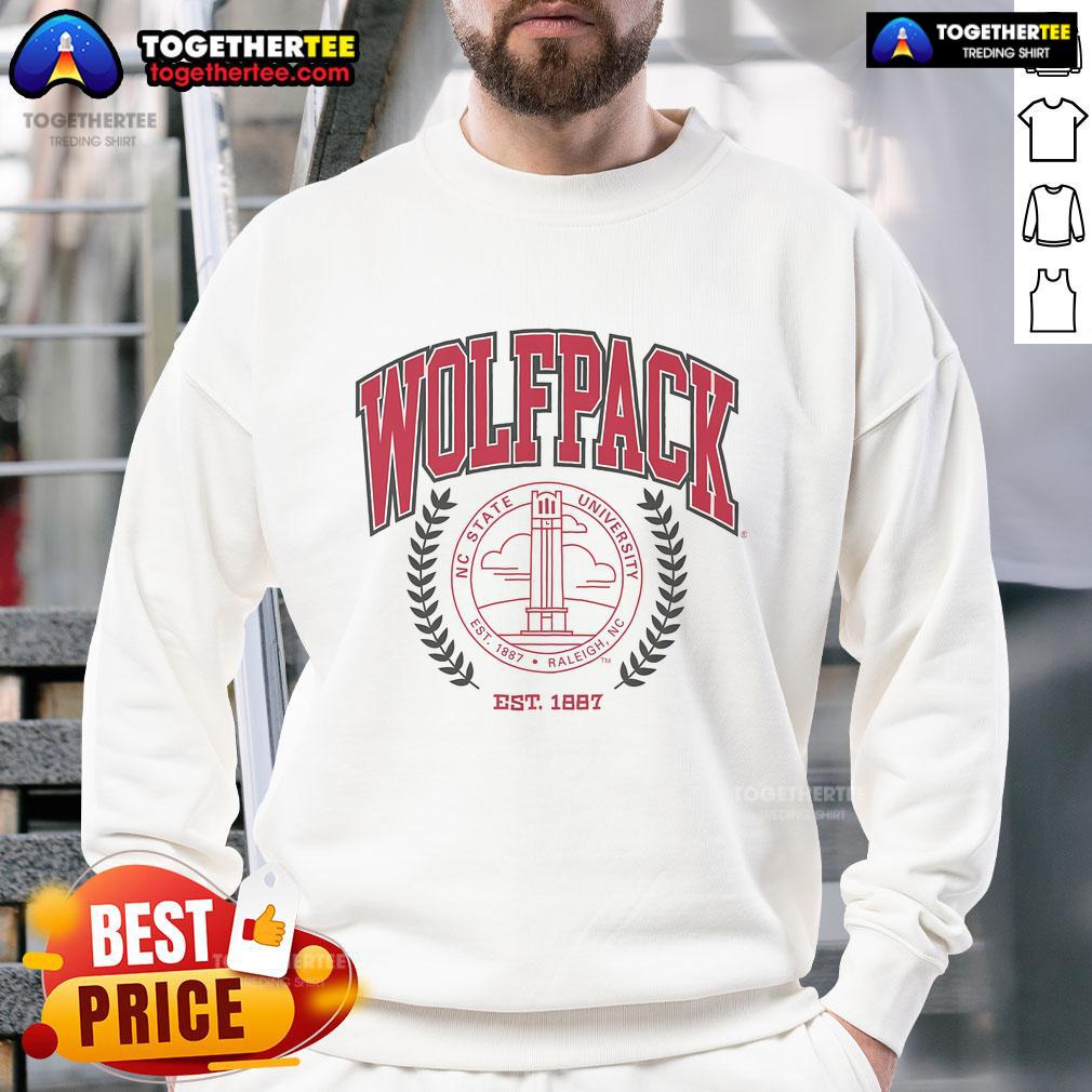 Official NC State Wolfpack Team Crest T-Shirt - Image 5