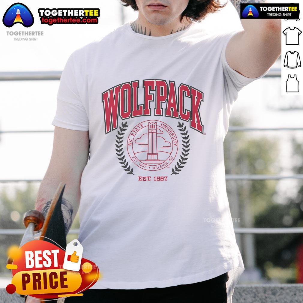 Official NC State Wolfpack Team Crest T-Shirt
