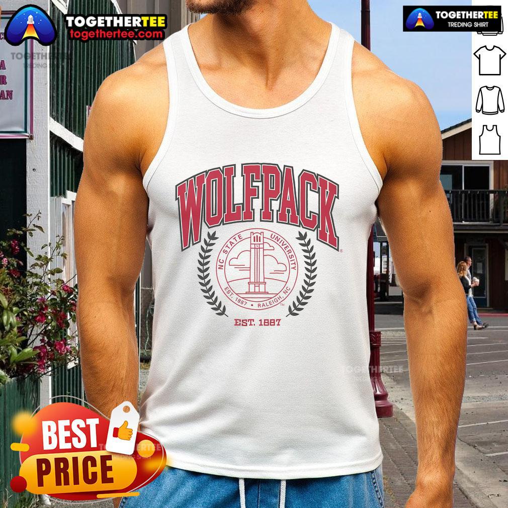 Official NC State Wolfpack Team Crest T-Shirt - Image 4