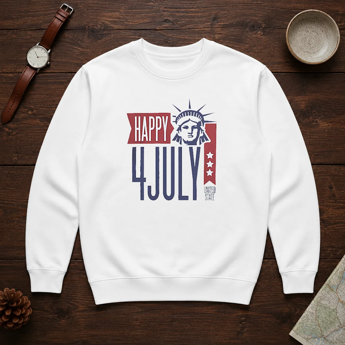Awesome Happy 4 July Statue Of Liberty United State Shirt - Image 7