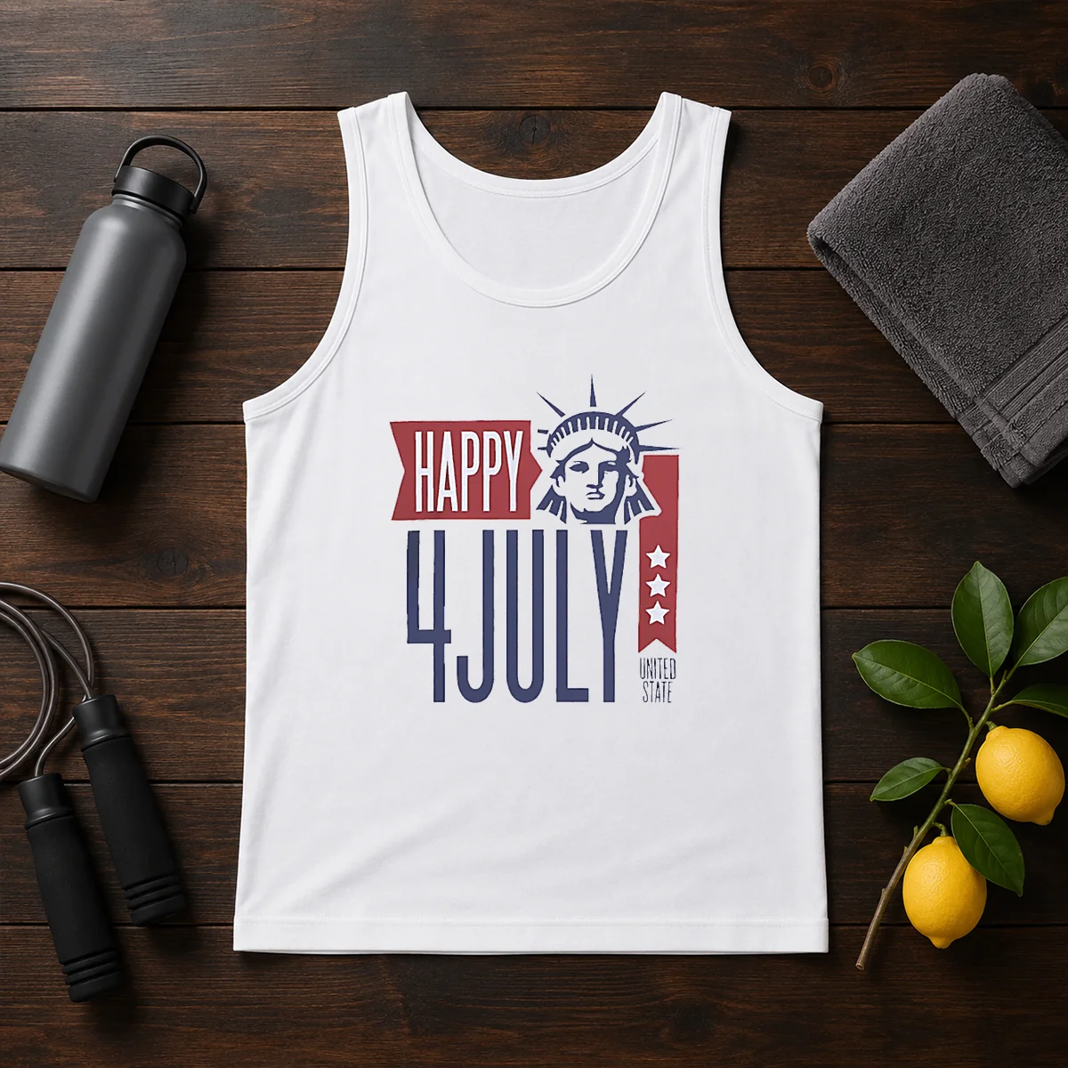 Awesome Happy 4 July Statue Of Liberty United State Shirt - Image 3