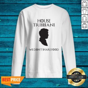 Alternative view of House Tribbiani We Don't Share Food Shirt