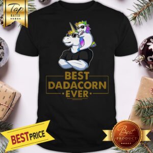 Official Unicorn Best Dadacorn Ever Vintage Shirt