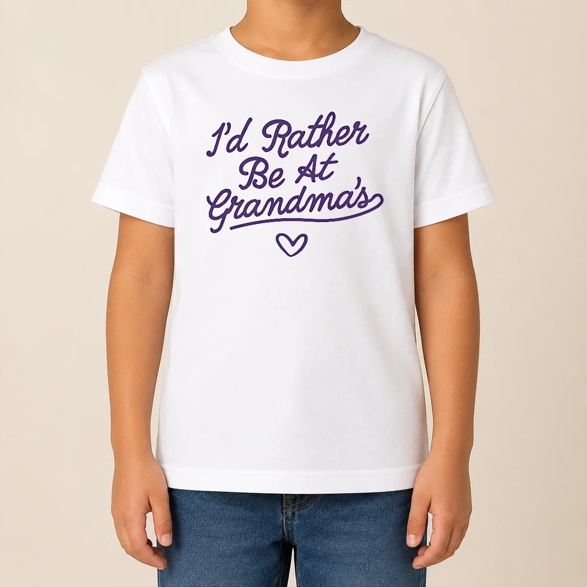 Hot Funny Rather Be At Grandma's Lavender Onesie Shirt - Image 9