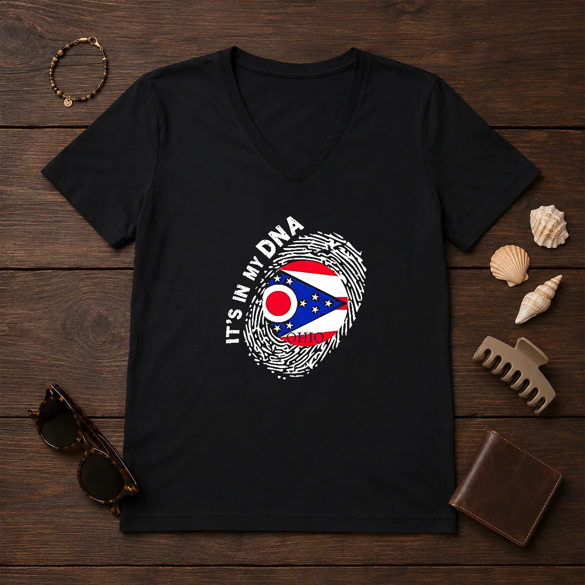 Nice Ohio It'S In My DNA Shirt - Image 2