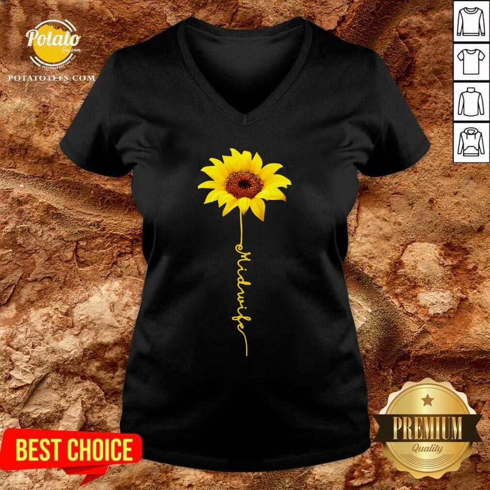 Pretty Midwife Sunflower Shirt - Image 2