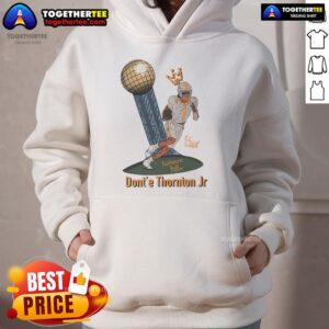 Alternative view of Nice Baltimore Built Dont’e Thornton Jr Cartoon T-Shirt