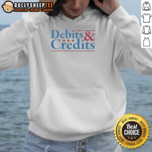 Alternative view of Original Debits And Credits Logo T-Shirt