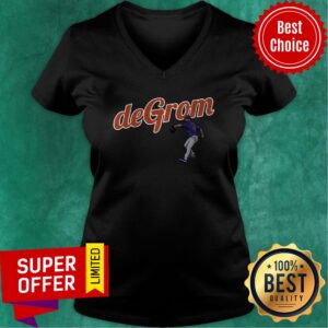Alternative view of Official New York Mets Jacob DeGrom Shirt