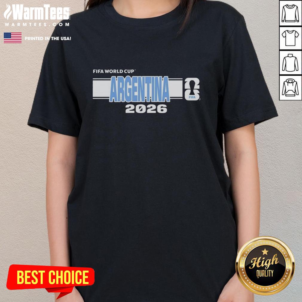 Official Argentina Fifa 2026 World Cup T-Shirt - Image 3