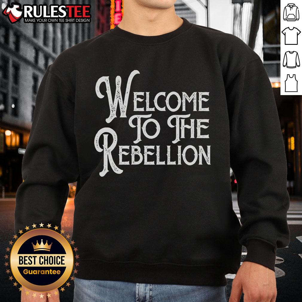 Premium Vintage Style Welcome To The Rebellion T-Shirt - Image 5