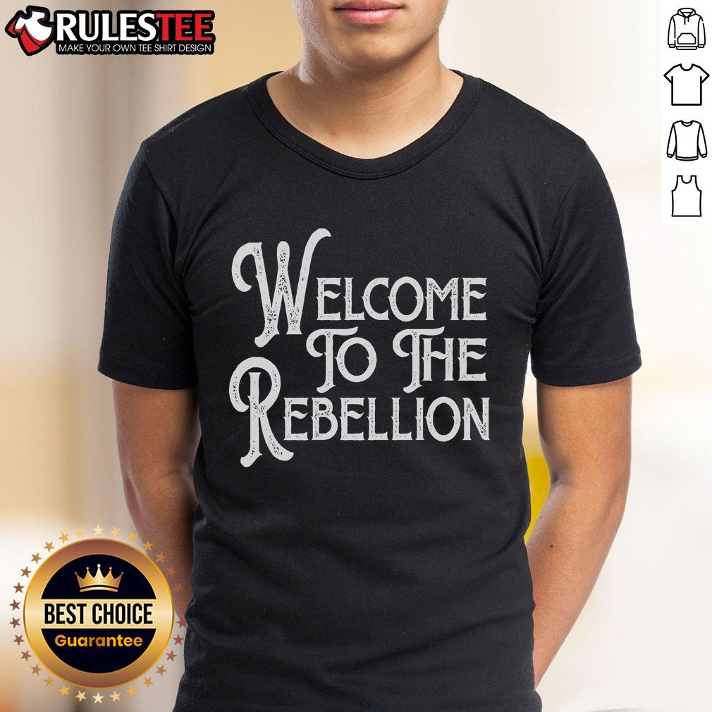 Premium Vintage Style Welcome To The Rebellion T-Shirt