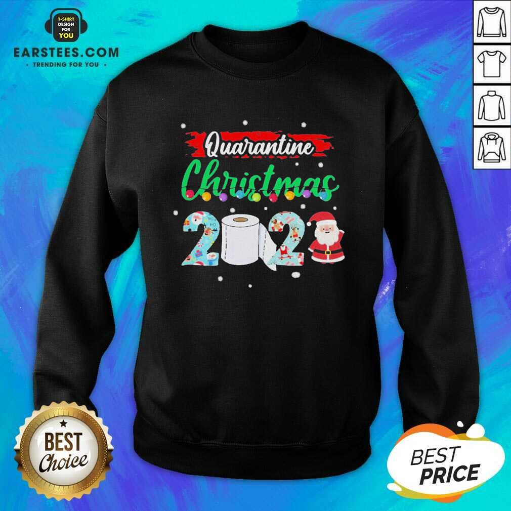 Good Merry Quarantine Christmas 2020 Pajamas T-Shirt - Image 5