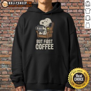 Alternative view of Official I Will Have My Coffee First T-Shirt