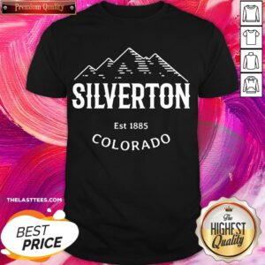 Attractive Silverton Colorado Vintage Rocky Mountain Novelty Shirt