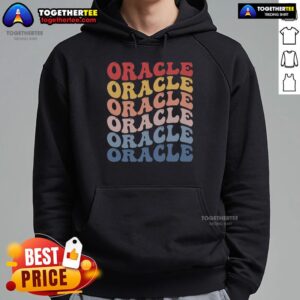 Alternative view of Pretty Oracle Groovy Retro T-Shirt