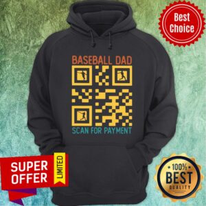 Alternative view of Best Selling Baseball Dad Scan For Payment Shirt