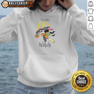 Alternative view of Pretty Minnie Mouse I’m The McDonald’s Witch Trick Or Treat Halloween T-Shirt