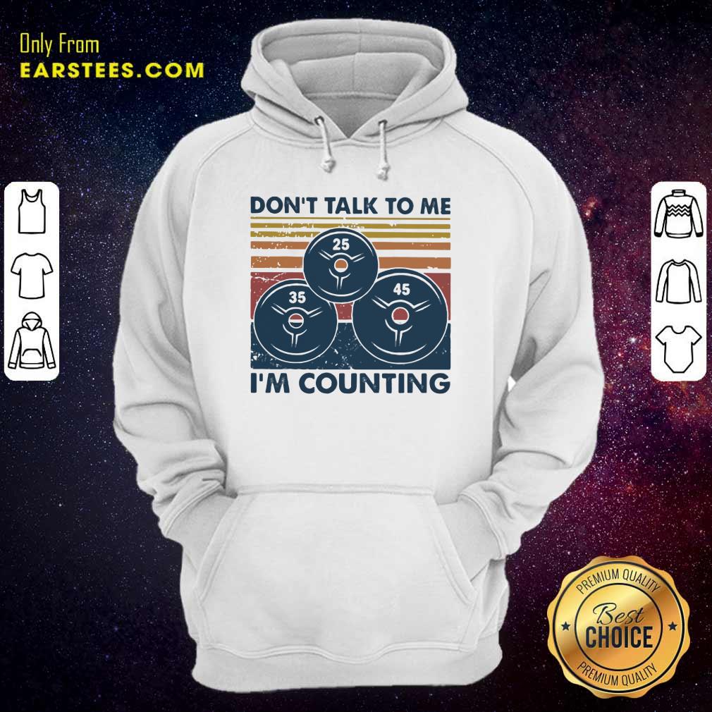 Pretty Don’t Talk To Me I’m Counting Vintage Shirt - Image 2