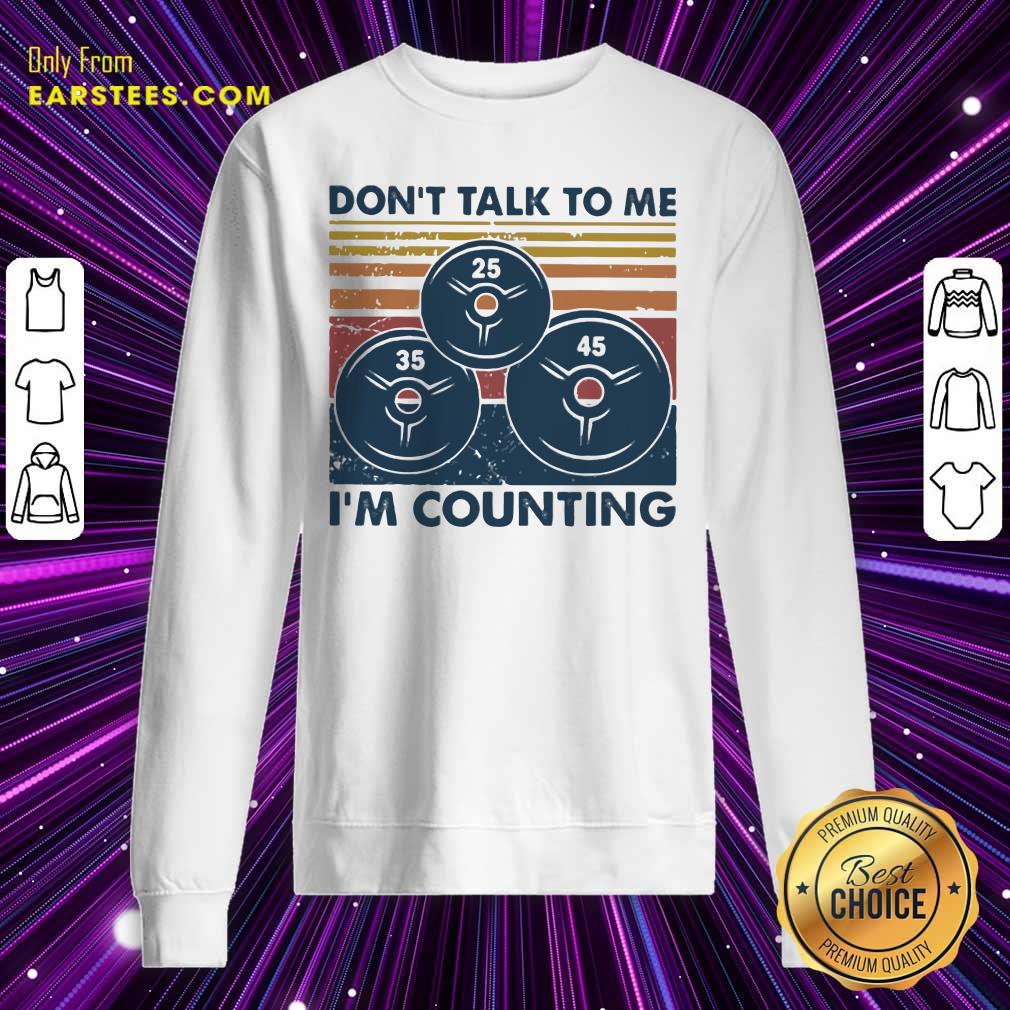 Pretty Don’t Talk To Me I’m Counting Vintage Shirt - Image 5