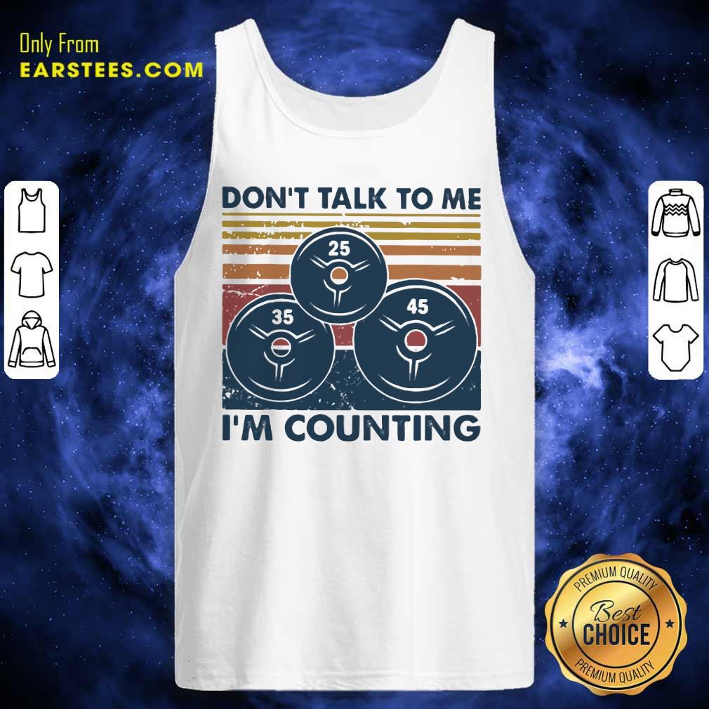 Pretty Don’t Talk To Me I’m Counting Vintage Shirt - Image 4