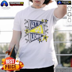 Official Let's Go Detroit Lions T-Shirt