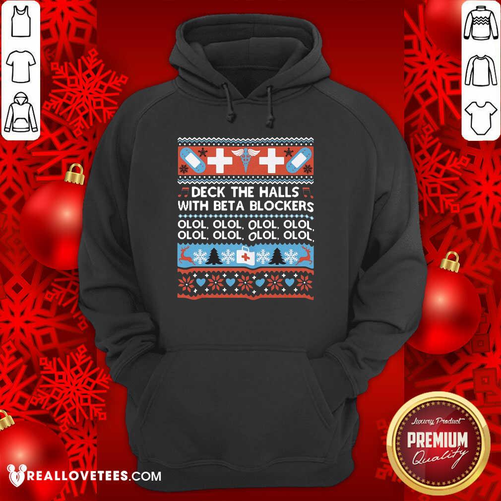 Premium Deck The Halls With Bet A Blockers Shirt - Image 4